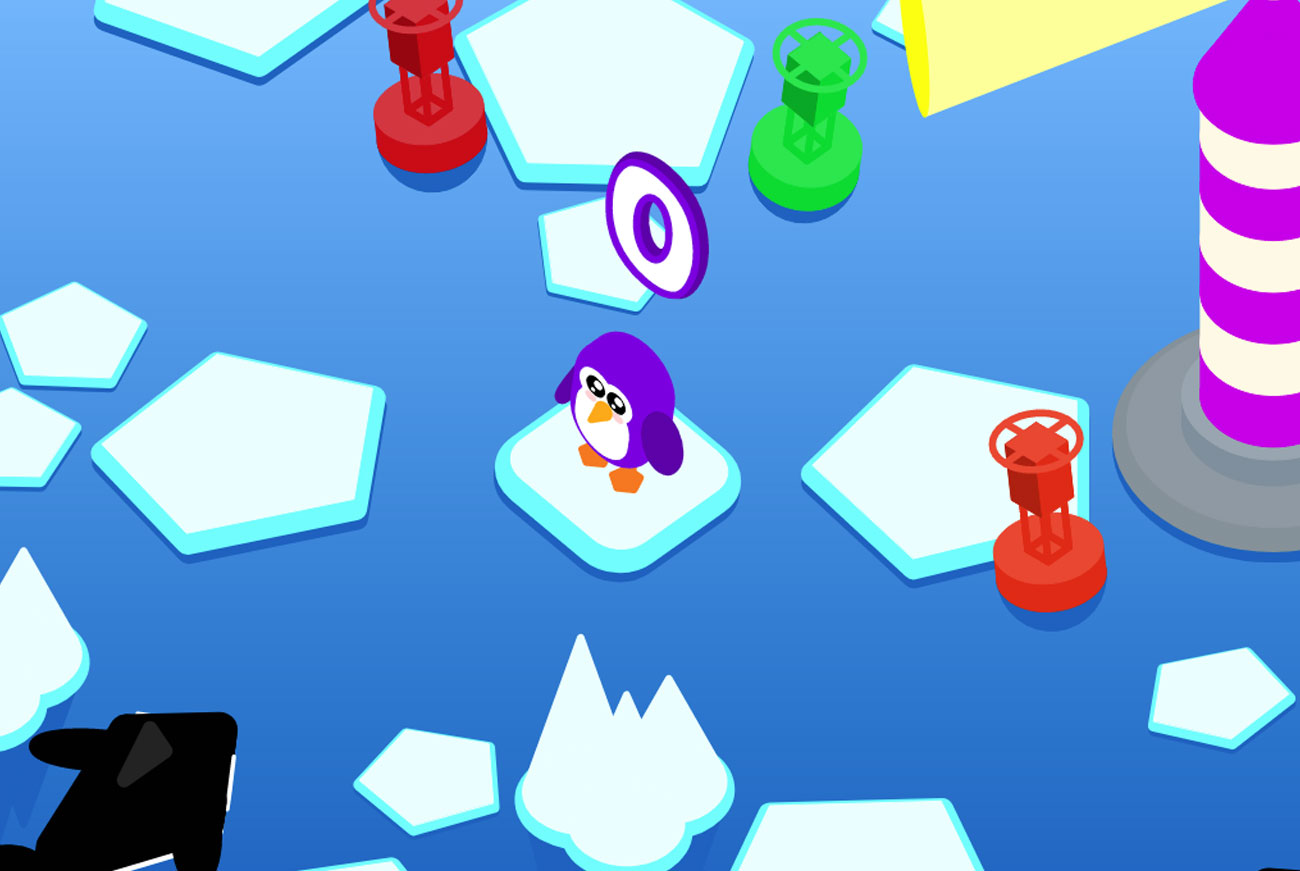 Purple Penguin